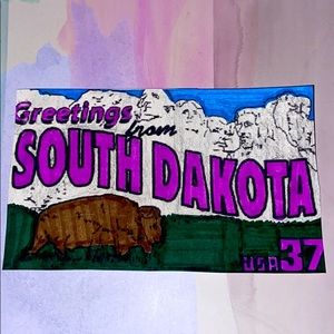 “Greetings from South Dakota” Postcard